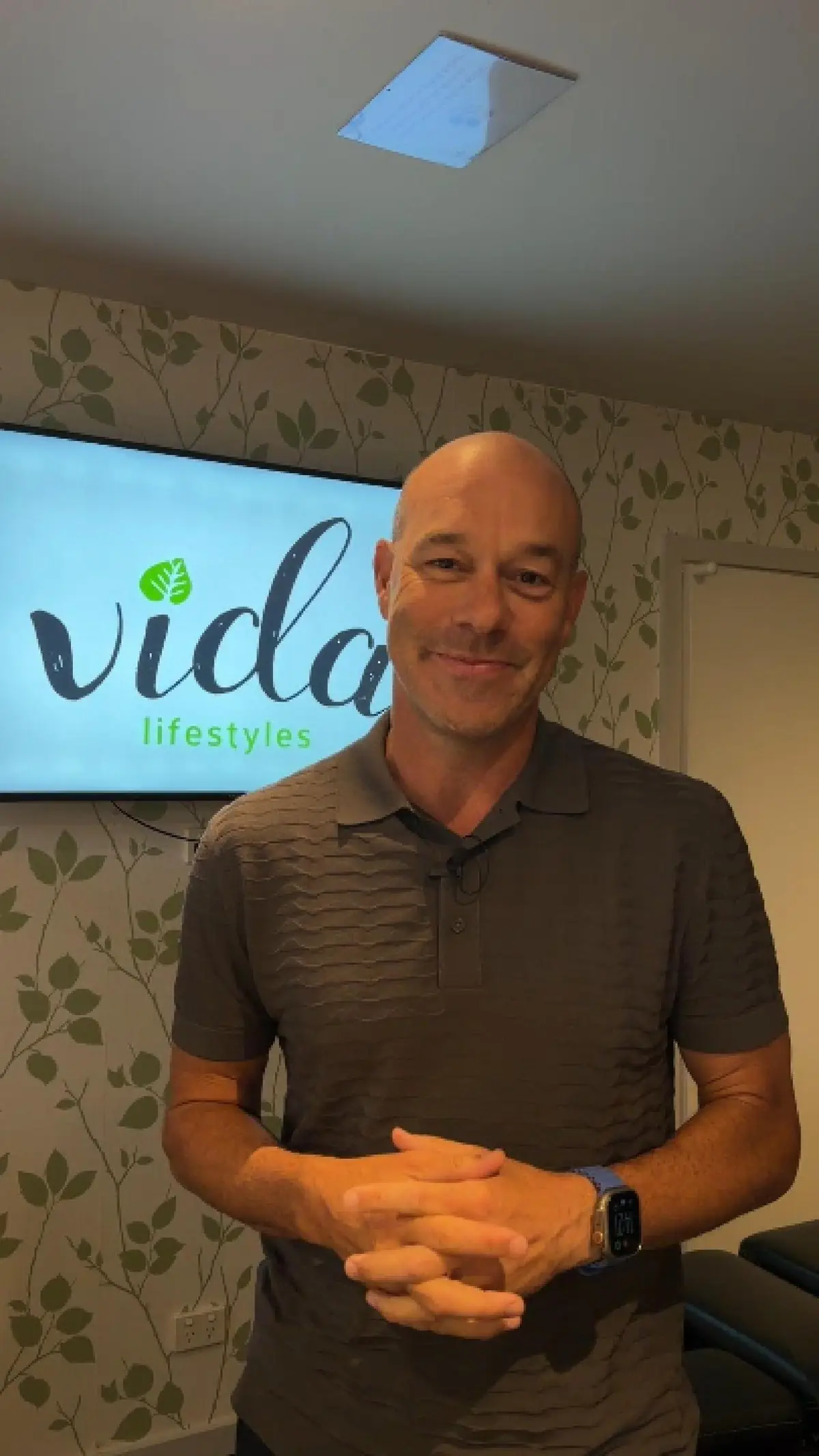 Dr Damian Kristof at the Vida Lifestyles clinic