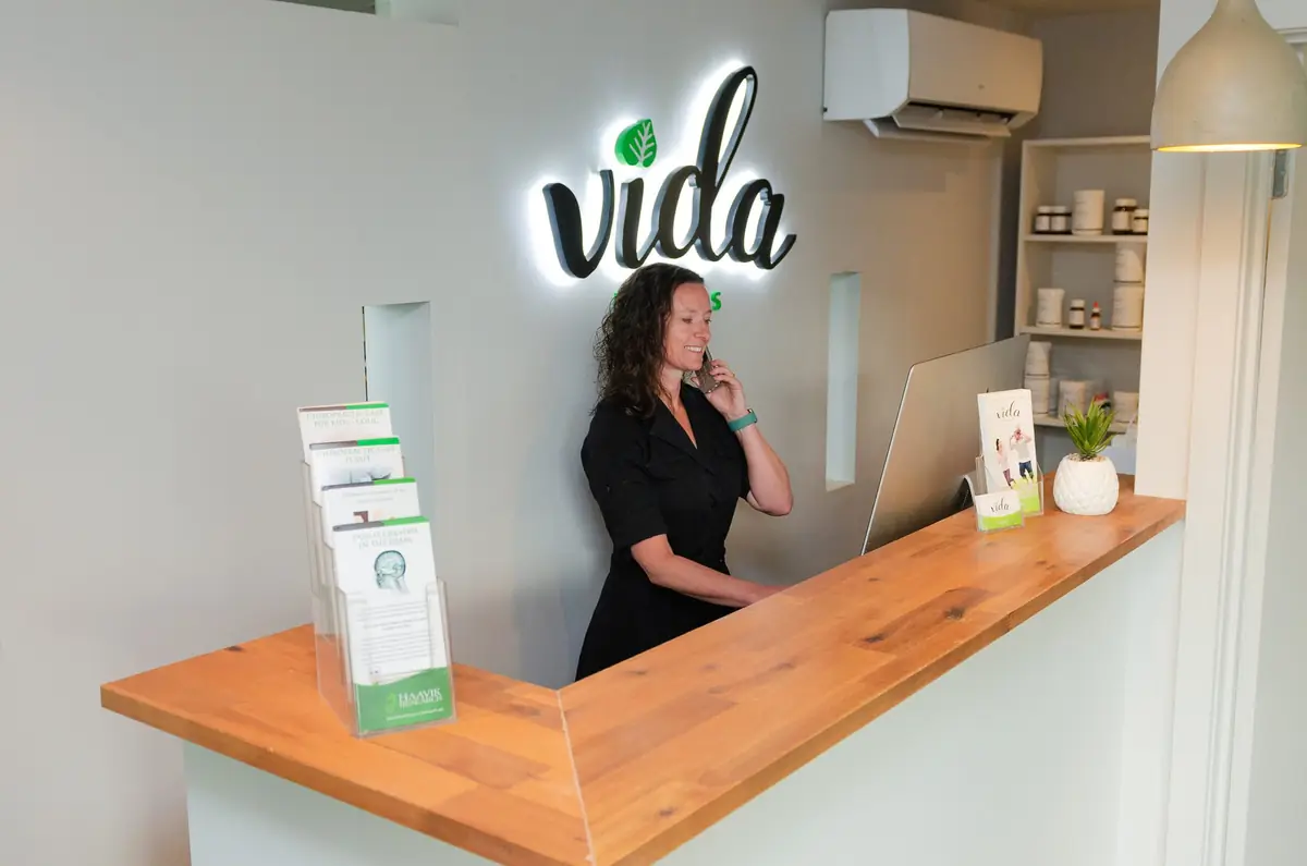 The Vida Lifestyles front desk